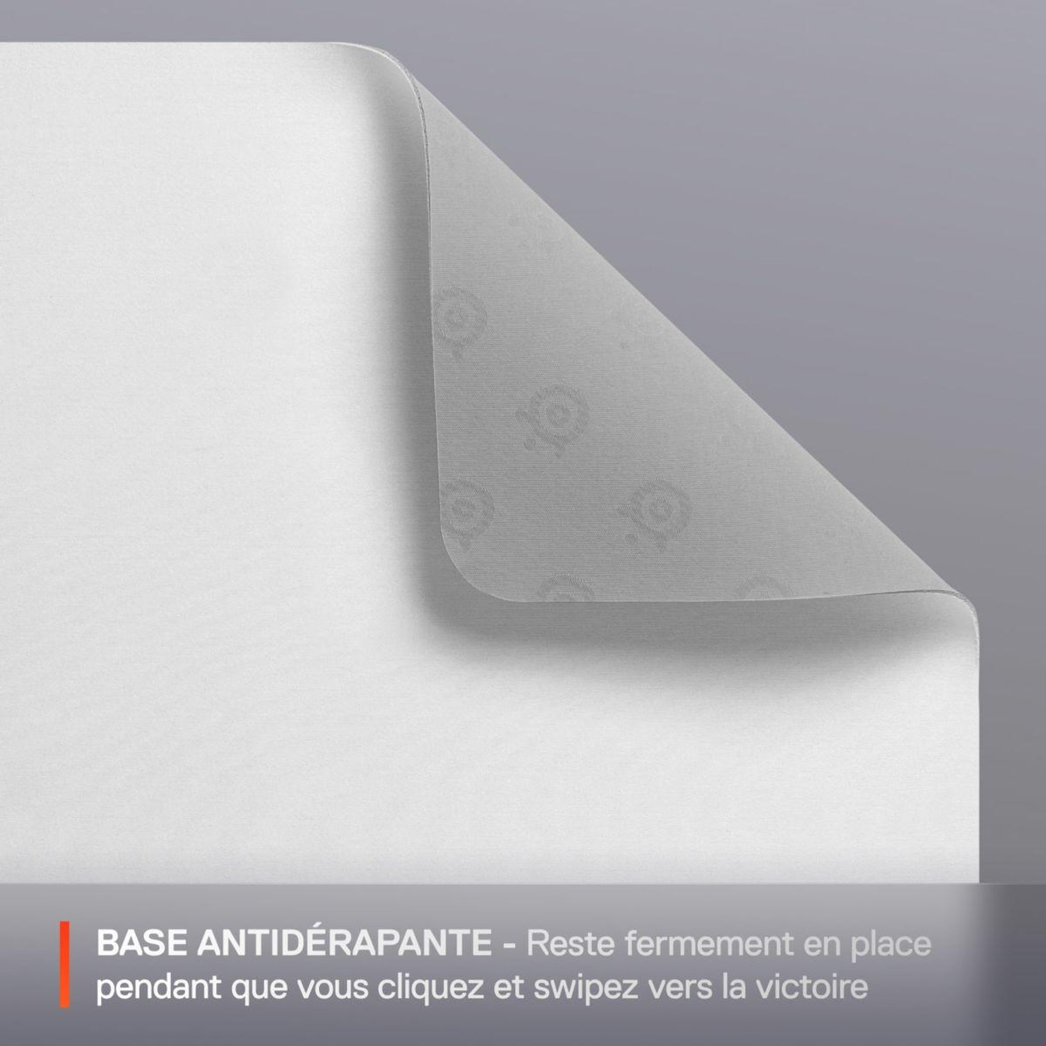 Voir la diapositive 4 : STEEL SERIES Tapis de souris qck m blanc