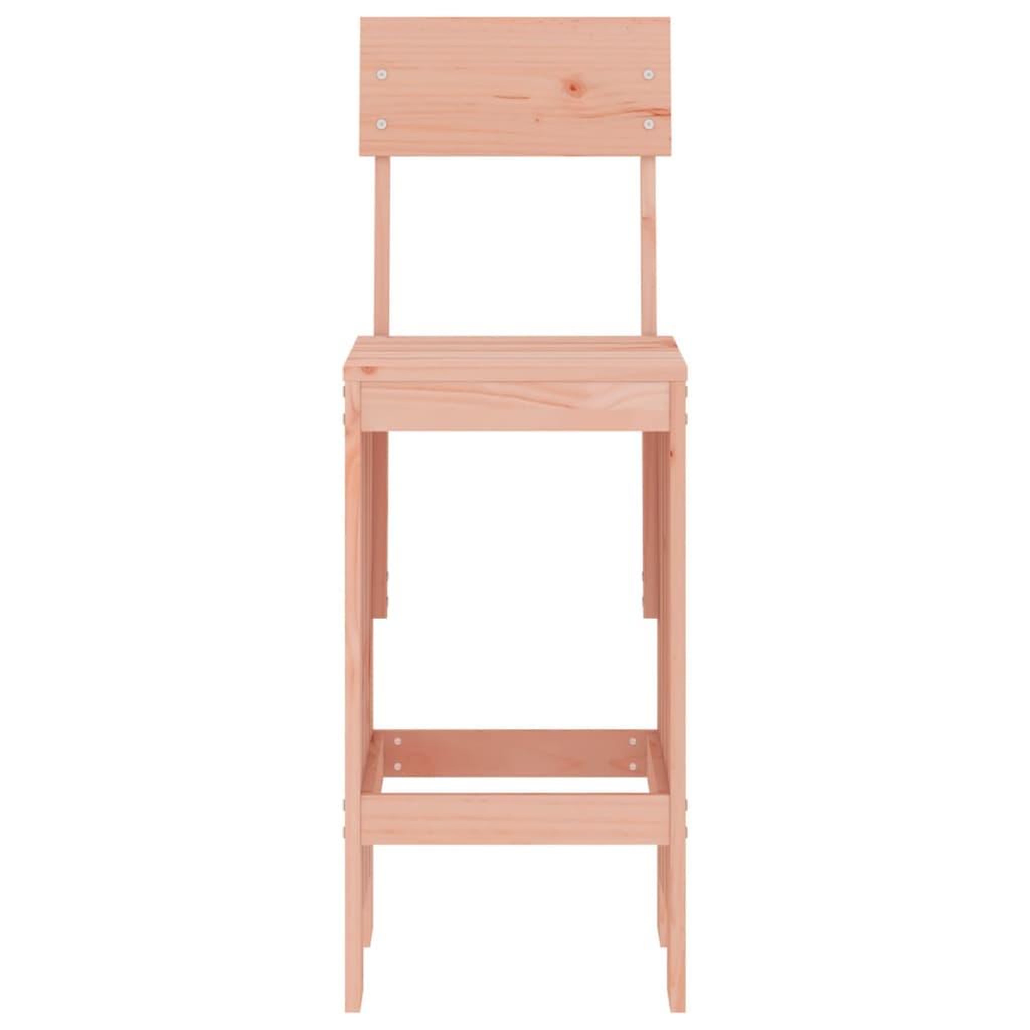 Voir la diapositive 4 : VIDAXL Tabourets de bar lot de 2 40x48,5x115,5 cm bois massif douglas