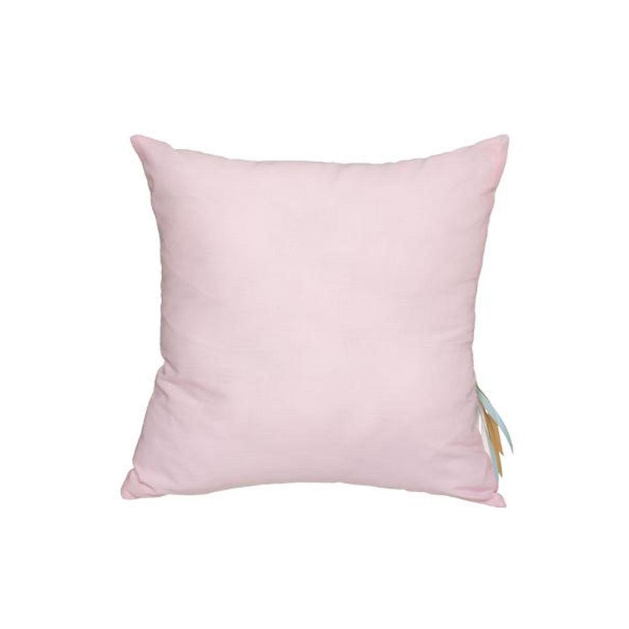 Voir la diapositive 2 : Atmosphera Kids Coussin déco enfant  licorne ruban  40x40cm rose