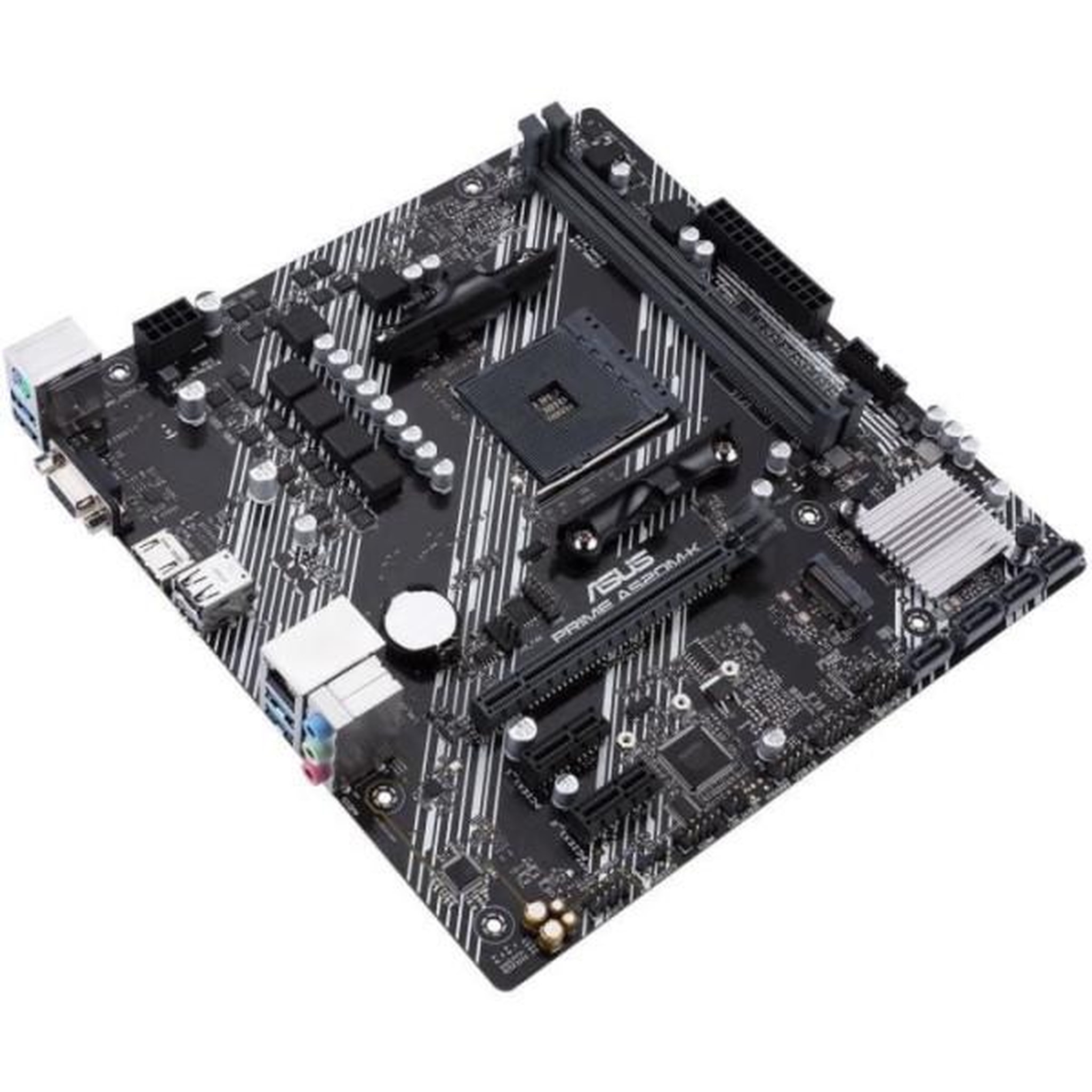 Voir la diapositive 6 : ASUS Carte mere - ASUS - PRIME A520M-K - AMD A520 - Micro ATX - 64 Go RAM