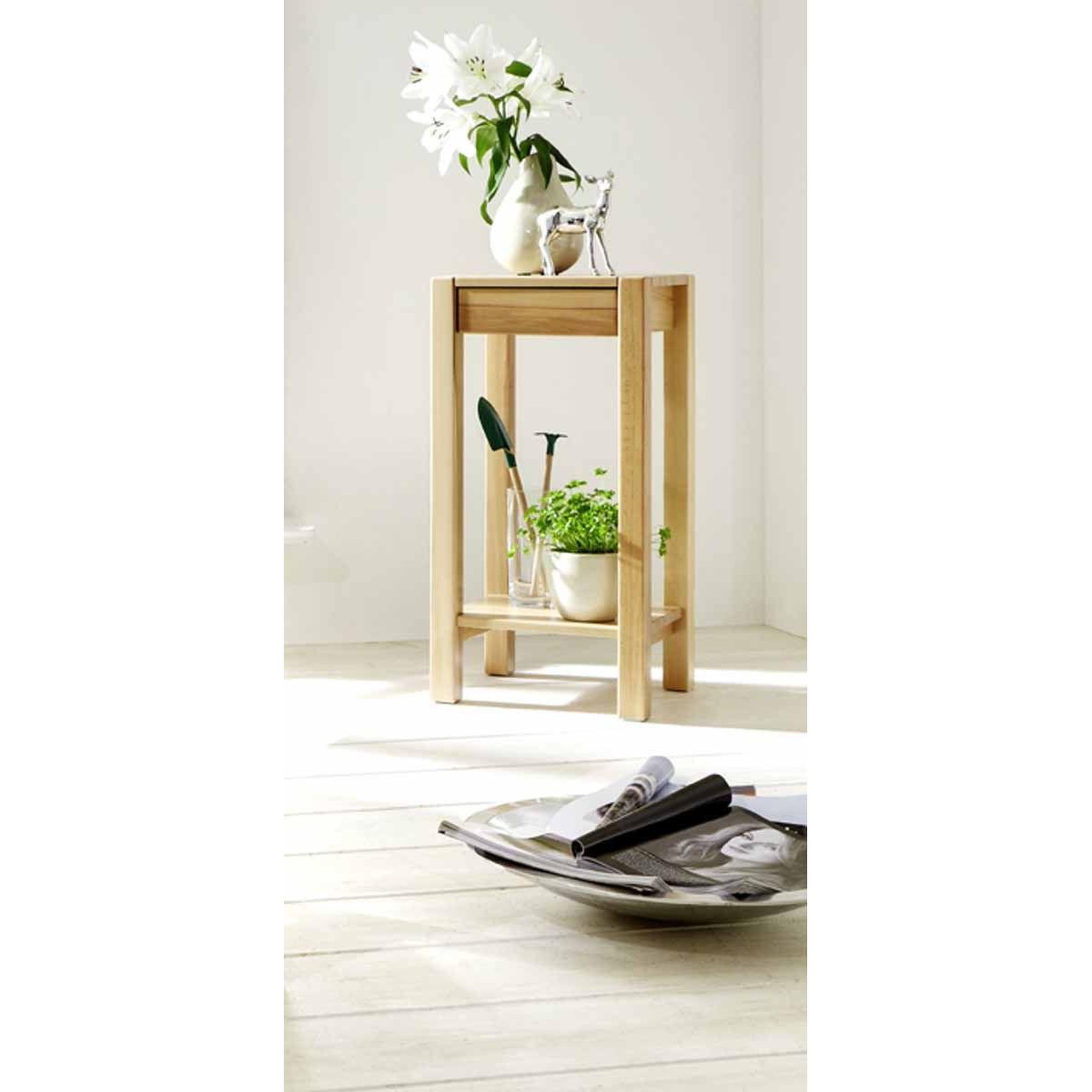 Voir la diapositive 3 : Paris Prix Console 1 tiroir bois  nido  73cm naturel