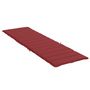 Voir la diapositive 4 : VIDAXL Coussin de chaise longue rouge bordeaux 200x60x3cm tissu oxford