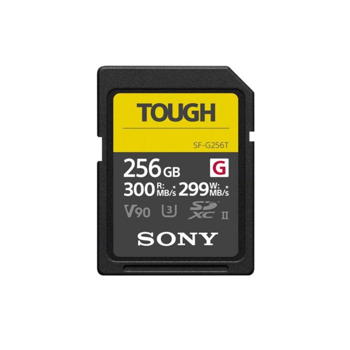 SONY Carte mémoire SD Sony 256GB SF G Séries Tough Noir