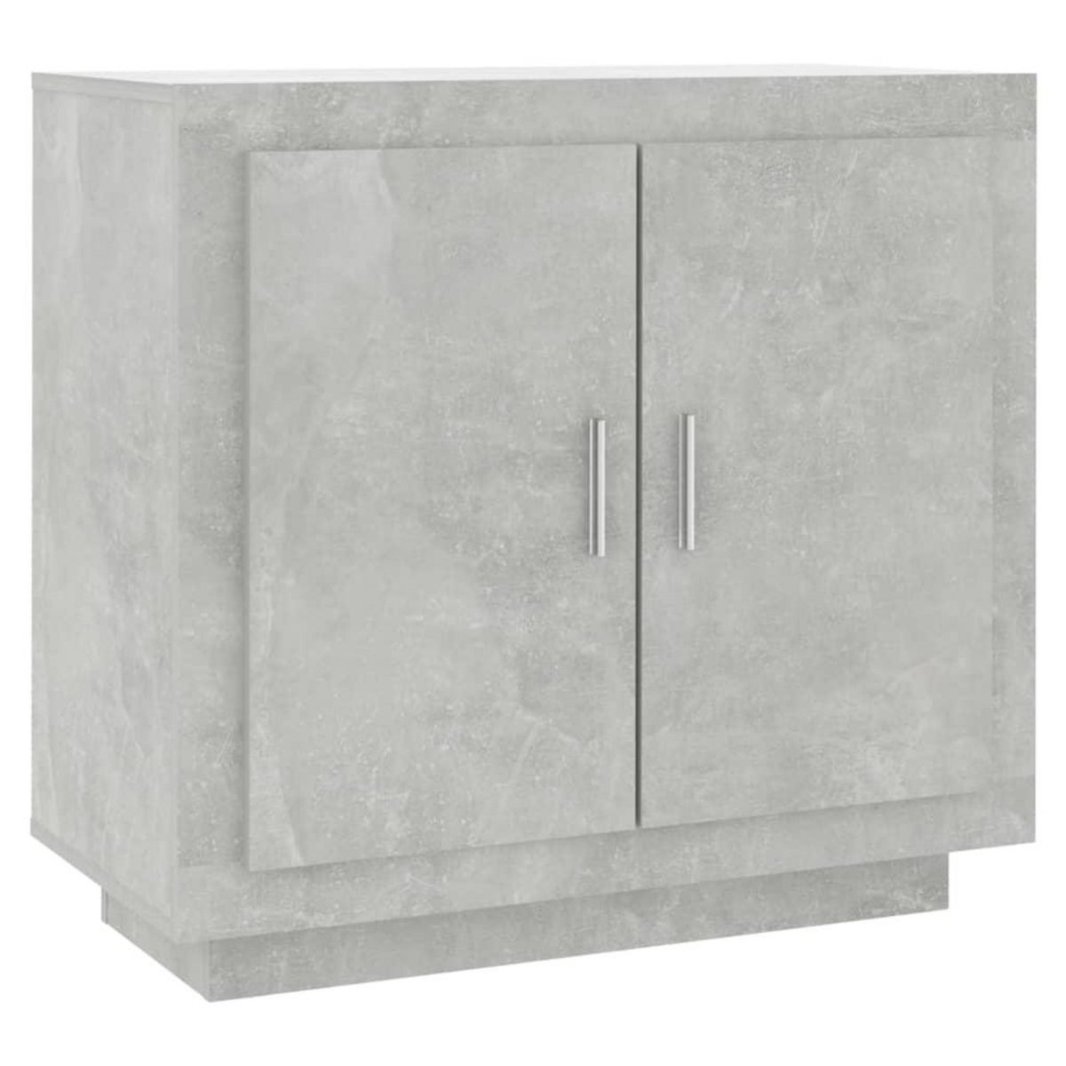 VIDAXL Buffet Gris beton 80x40x75 cm Bois d'ingenierie