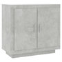 Voir la diapositive 2 : VIDAXL Buffet Gris beton 80x40x75 cm Bois d'ingenierie