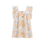 Voir la diapositive 2 : Petit Béguin Robe enfant en gaze de coton Praline