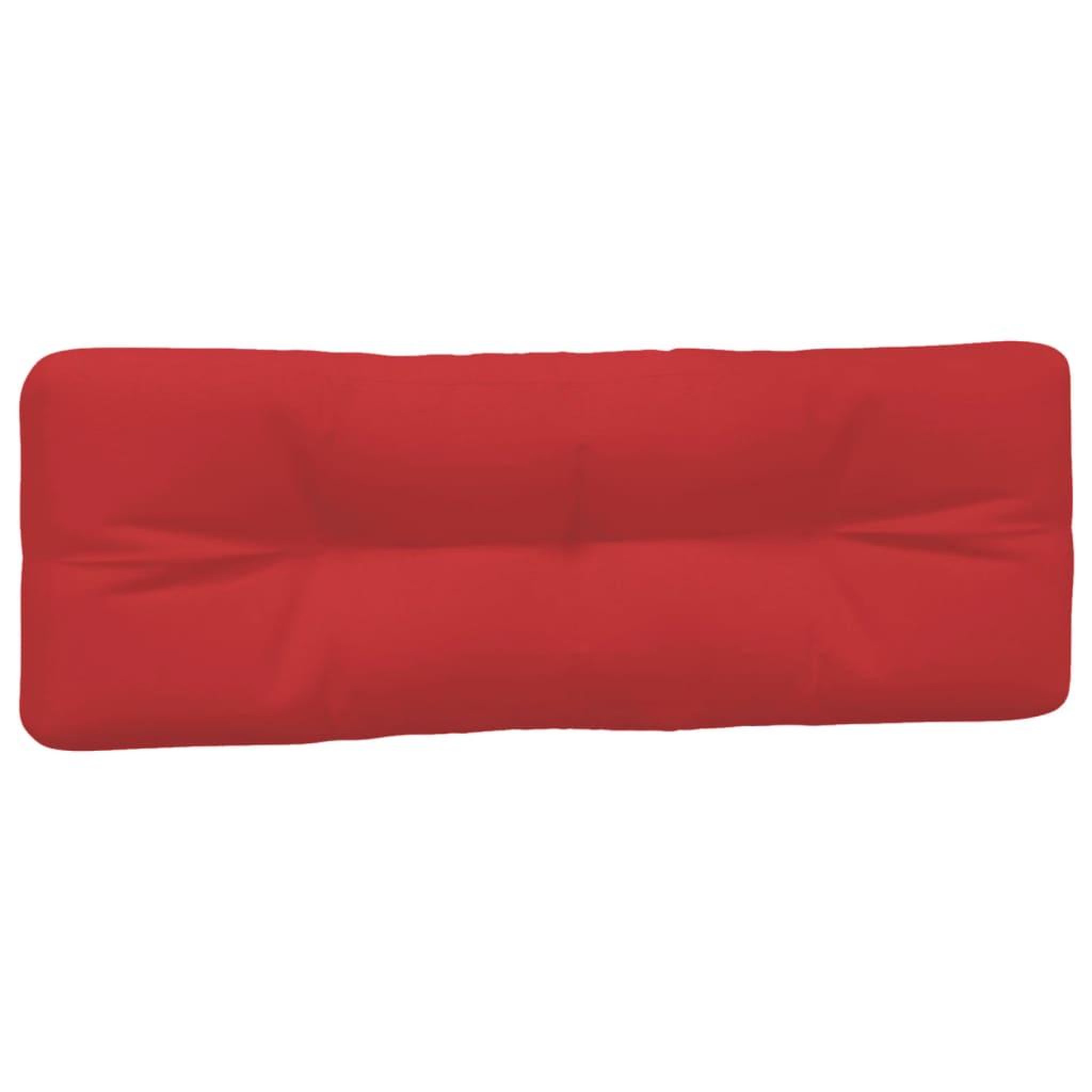 Voir la diapositive 4 : VIDAXL Coussins de palette lot de 3 rouge tissu