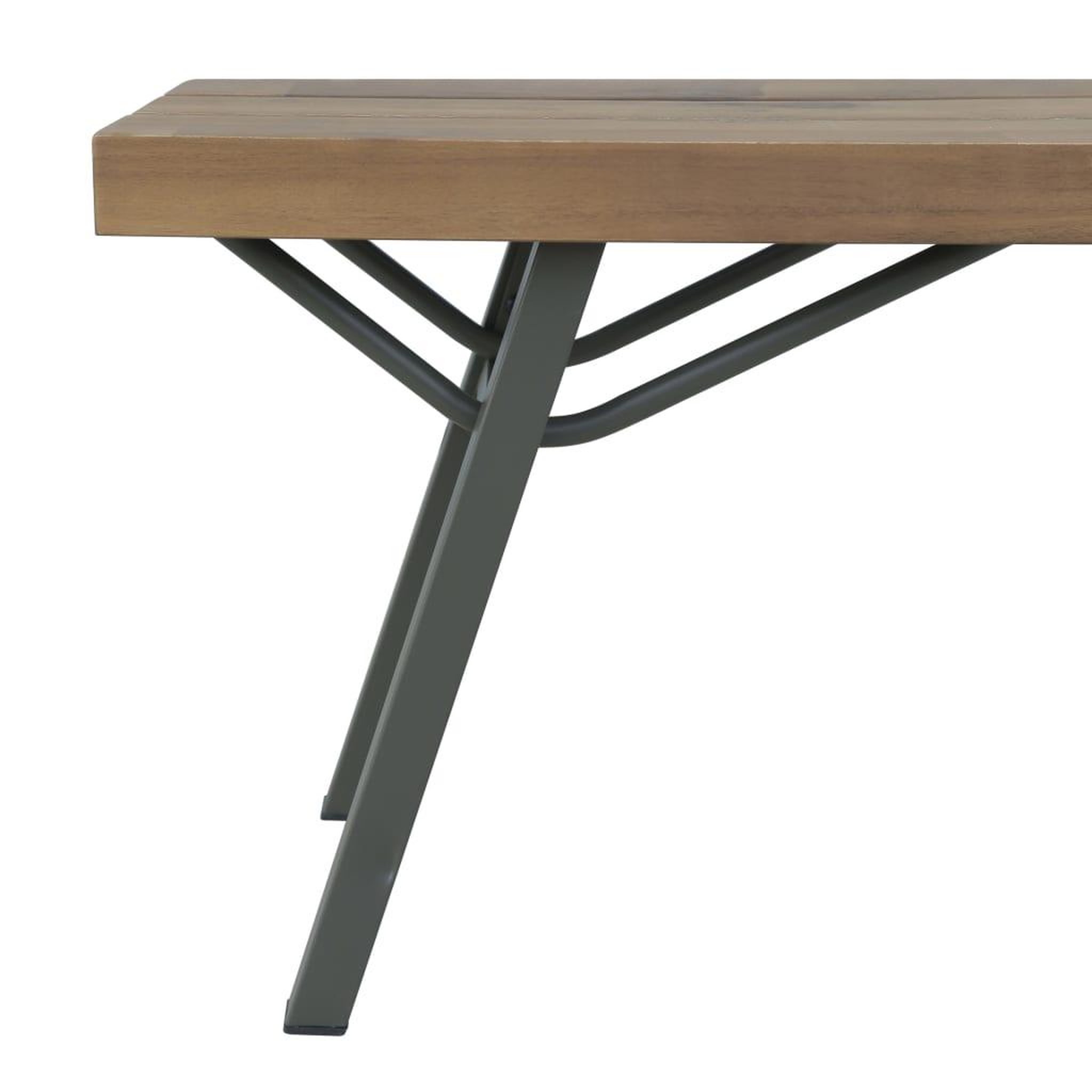 Voir la diapositive 3 : VIDAXL Banc de jardin 120 cm bois d'acacia solide