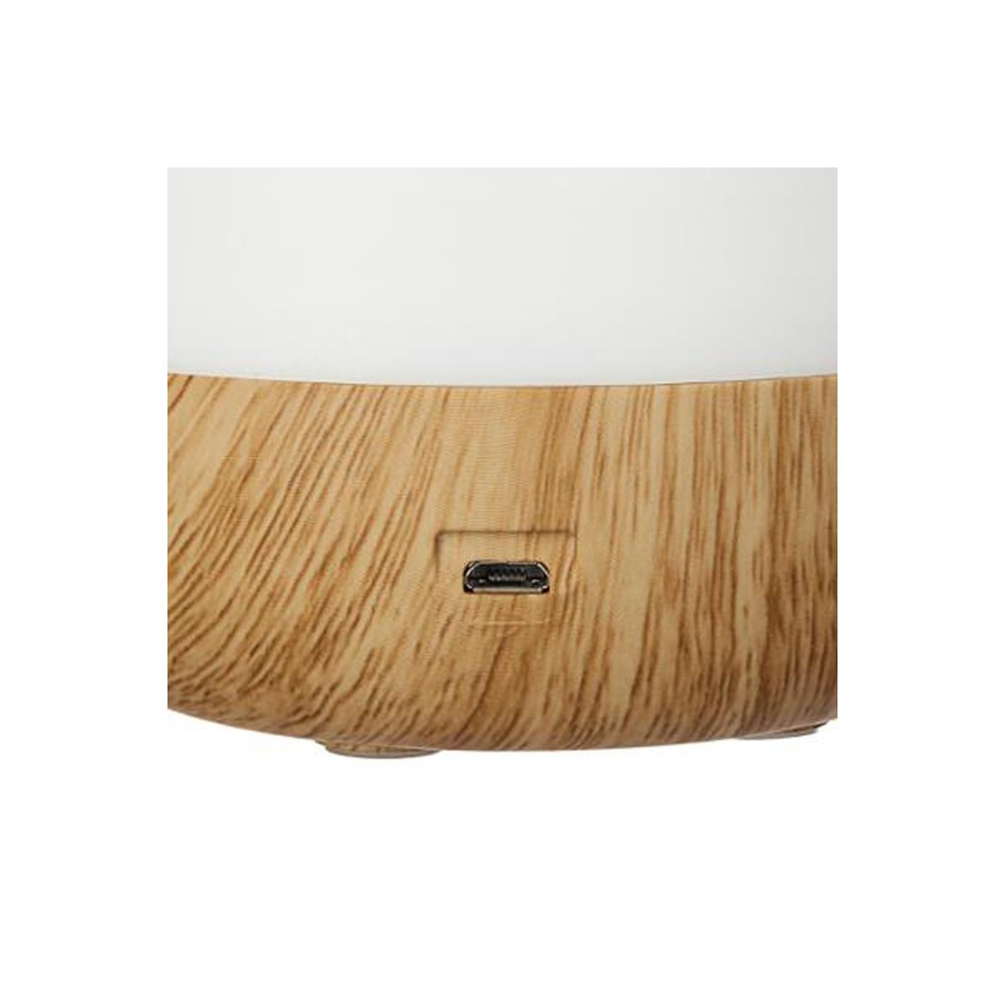 Voir la diapositive 3 : ATMOSPHERA Diffuseur d'Huiles Essentielles LED 12cm Blanc