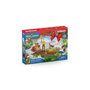 Voir la diapositive 4 : Schleich SCHLEICH - Calendrier de l'Avent Dinosaurs 2022 - 98644 - Gamme Dinosaurs