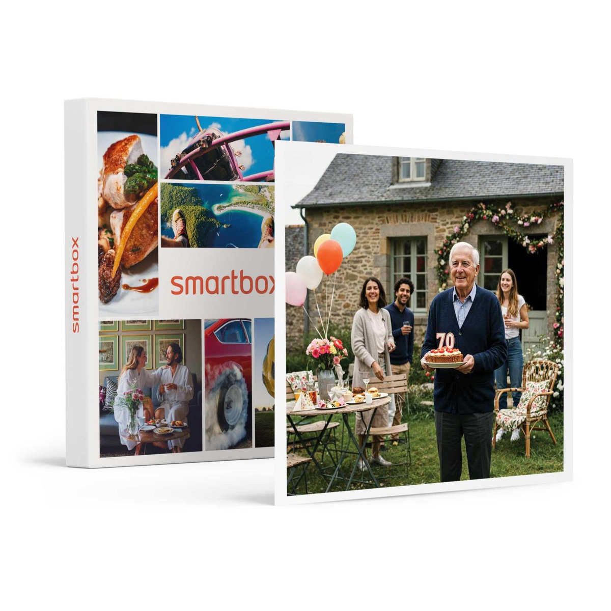 Smartbox Joyeux anniversaire ! 70 ans - Coffret Cadeau Multi-thèmes