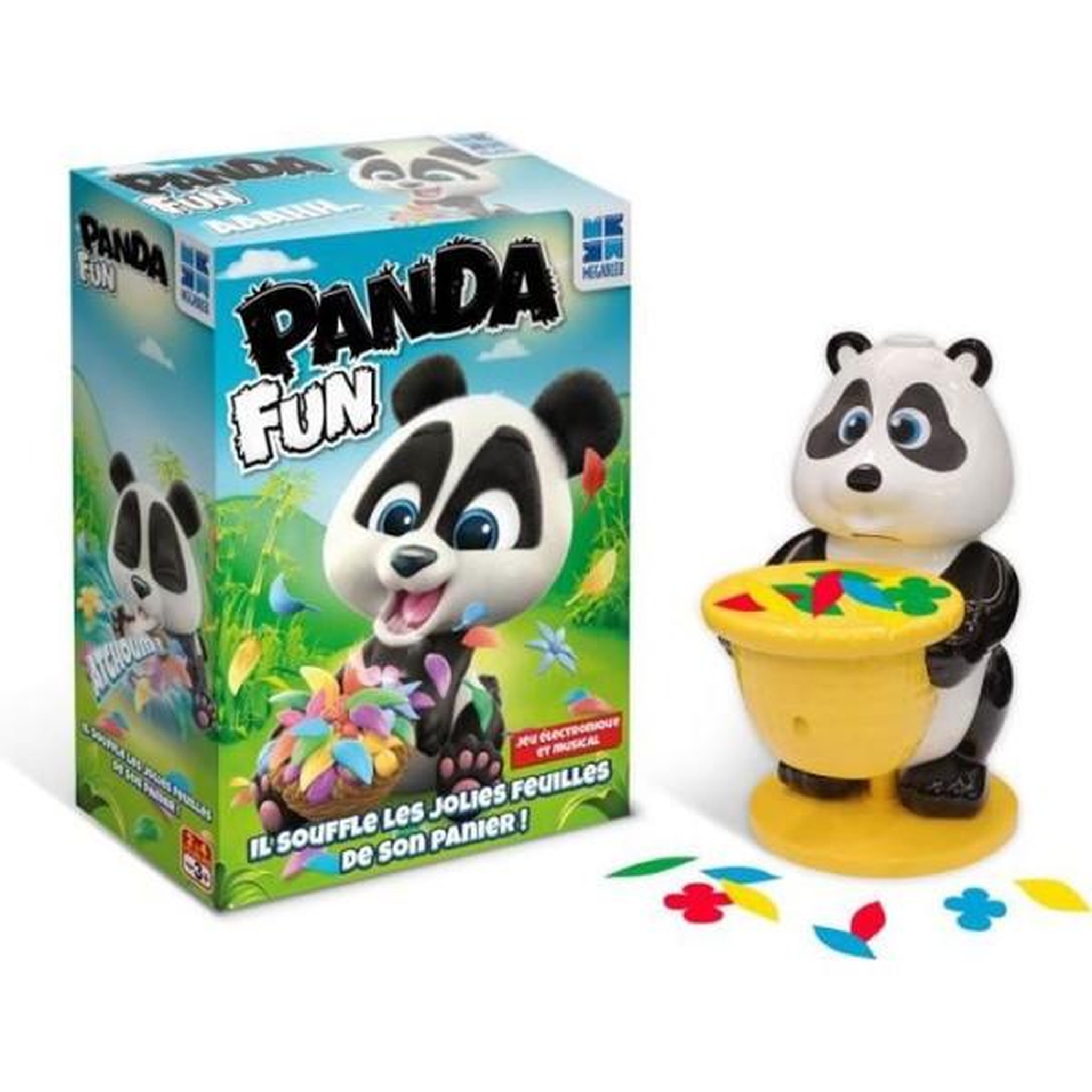Megableu Panda'fun - jeu de société - a partir de 3 ans - 2 a 4 joueurs - megableu