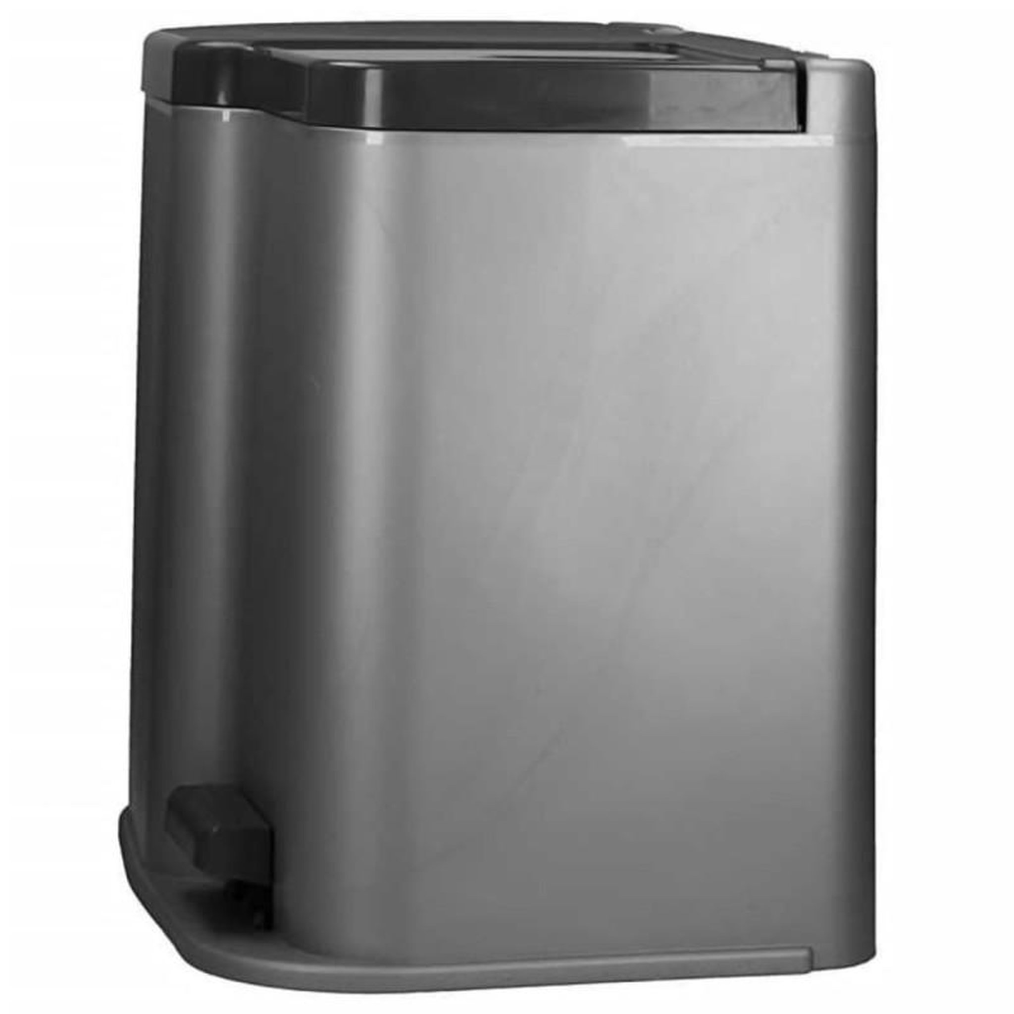 Voir la diapositive 3 : CURVER Curver Poubelle duo à pédale Deco Seaux intérieurs 15 L et 6 L Gris
