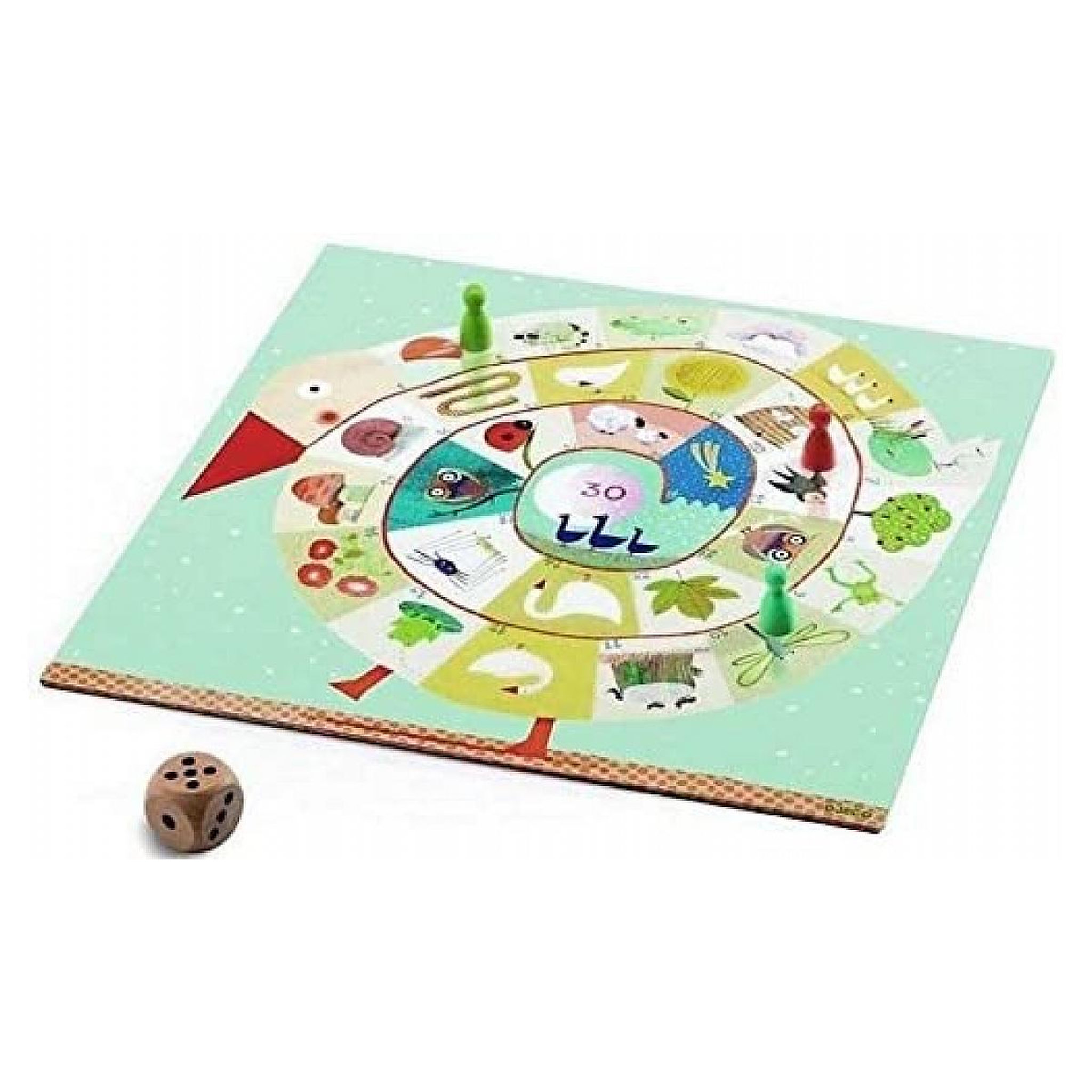 Voir la diapositive 2 : Djeco Jeux classiques Ludo  and  Co junior