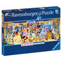 Voir la diapositive 1 : RAVENSBURGER Puzzle 1000 pièces panorama Photo de groupe Disney