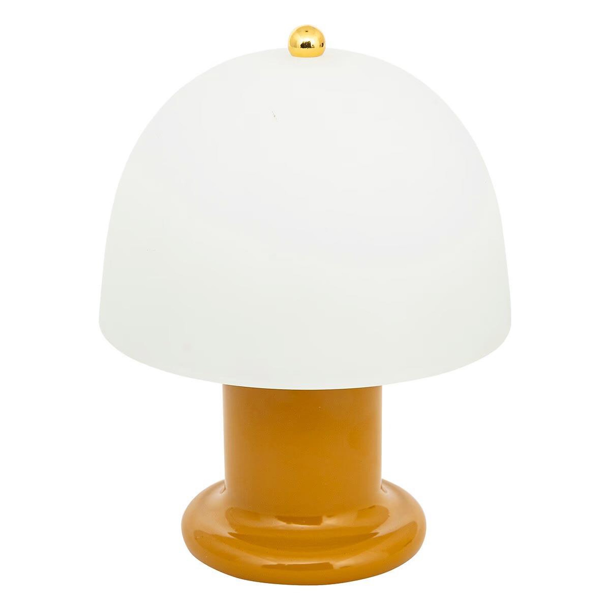 ATMOSPHERA Lampe à poser led  rick  21cm jaune