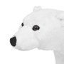 Voir la diapositive 3 : VIDAXL Jouet en peluche Ours polaire Blanc XXL