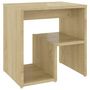 Voir la diapositive 2 : VIDAXL Table de chevet chene sonoma 40x30x40 cm bois d'ingenierie