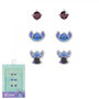 Voir la diapositive 1 : SC CRYSTAL Lot de 3 paires de Boucles d'oreilles Disney - Stitch