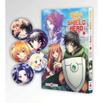 THE RISING OF THE SHIELD HERO TOME 1 : AVEC 5 BADGES COLLECTOR OFFERTS. EDITION LIMITEE, Kyû Aiya