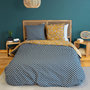 Voir la diapositive 3 : Home collection Parure housse de couette 100 % coton 52 fils aschwini