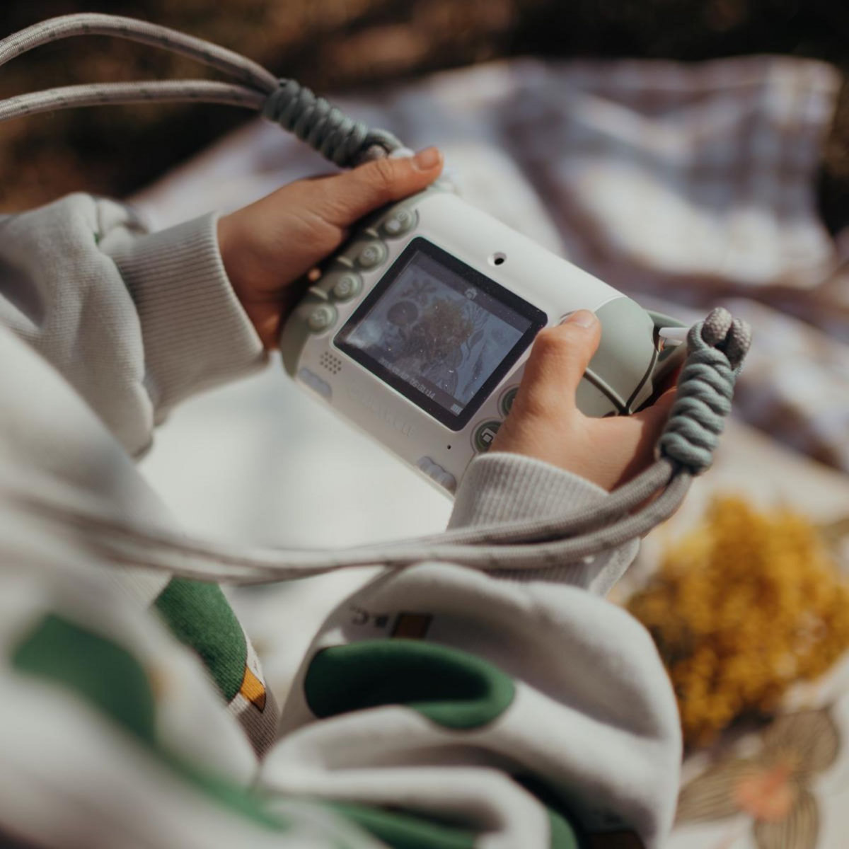 KIDYWOLF KIDYPRINT Appareil photo impression thermique vert