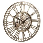 Paris Prix Horloge Murale Design  Chiffres Romains  60cm Gris