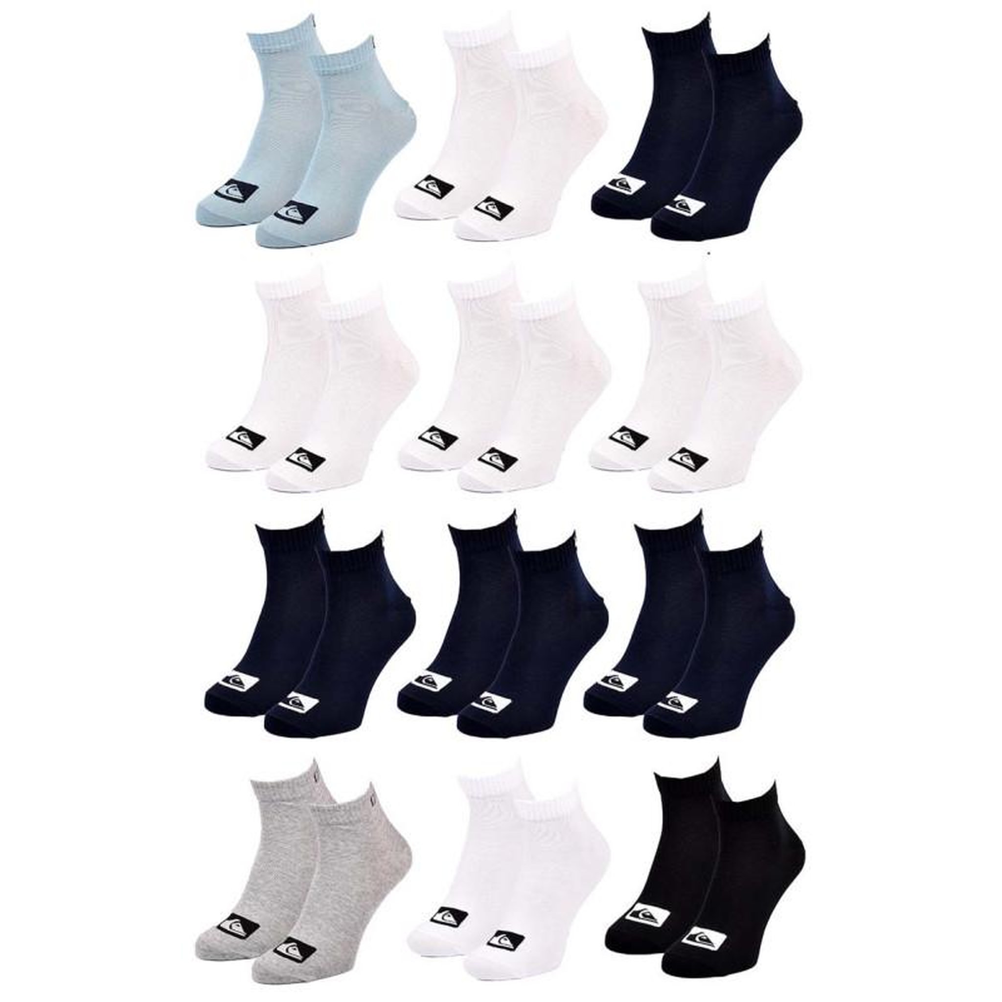 Voir la diapositive 2 : QUIKSILVER Chaussettes QUIKSILVER QUARTER