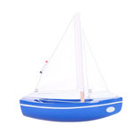 TIROT Le Sloop Bleu- Bateau en bois 21cm