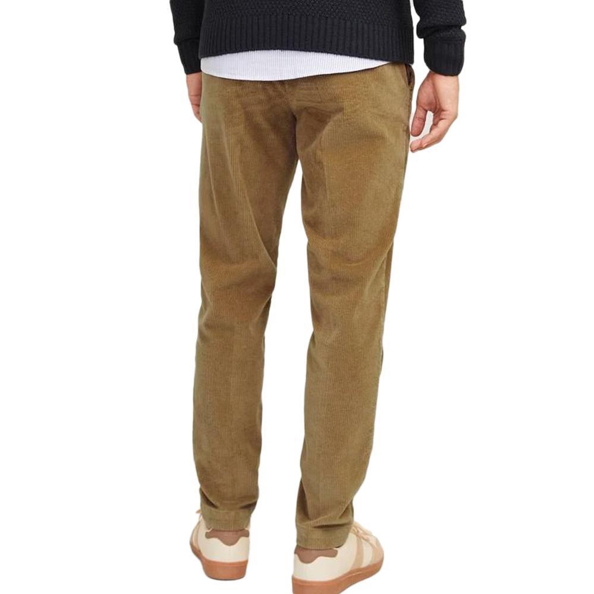 Voir la diapositive 2 : Jack & Jones Pantalon Velours côtelé Marron Homme Jack & Jones Cordory Chino