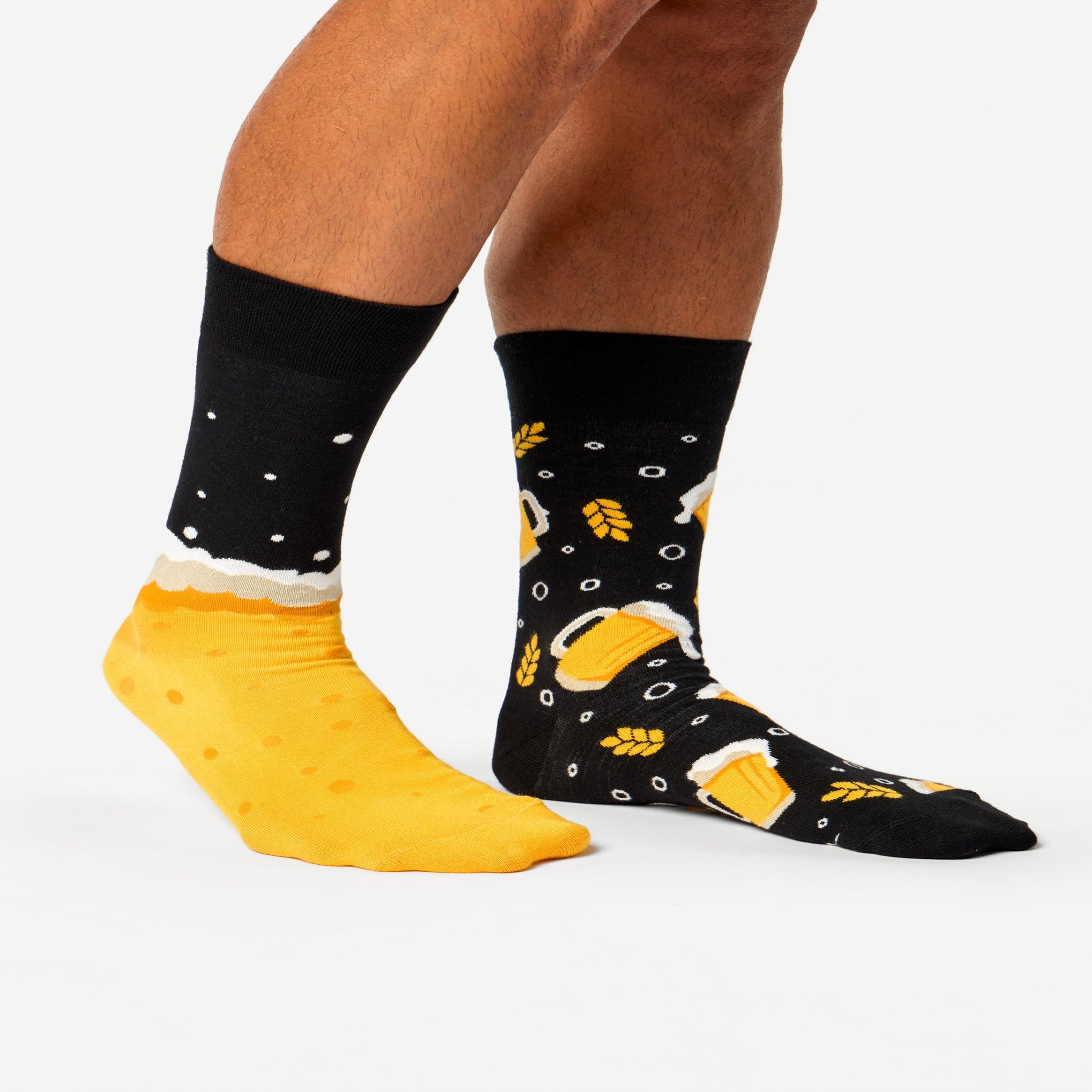 Voir la diapositive 2 : DEDOLES Chaussettes bambou bière savoureuse