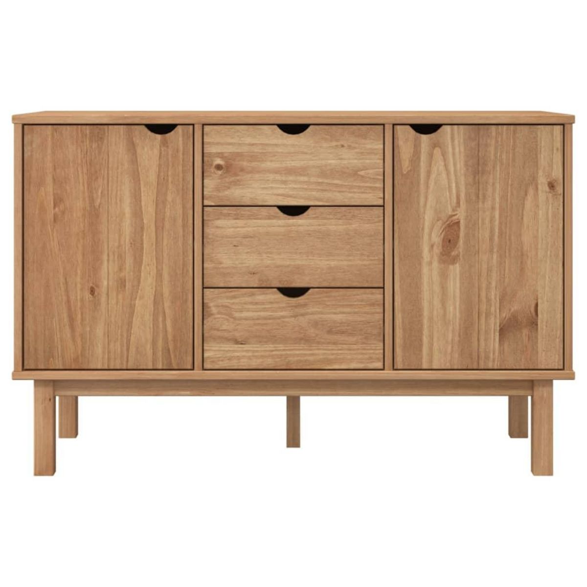 VIDAXL Buffet OTTA 113,5x43x73 cm Bois massif de pin