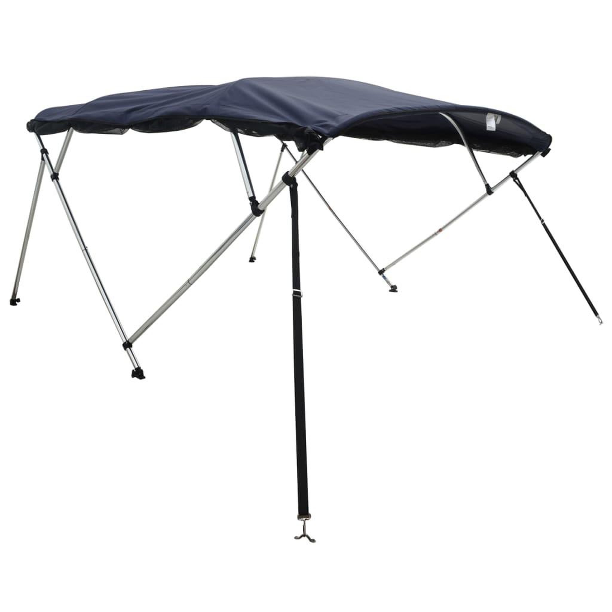 Voir la diapositive 3 : VIDAXL Toit bimini a 4 arceaux parois en maille 243x(200-213)x137 cm