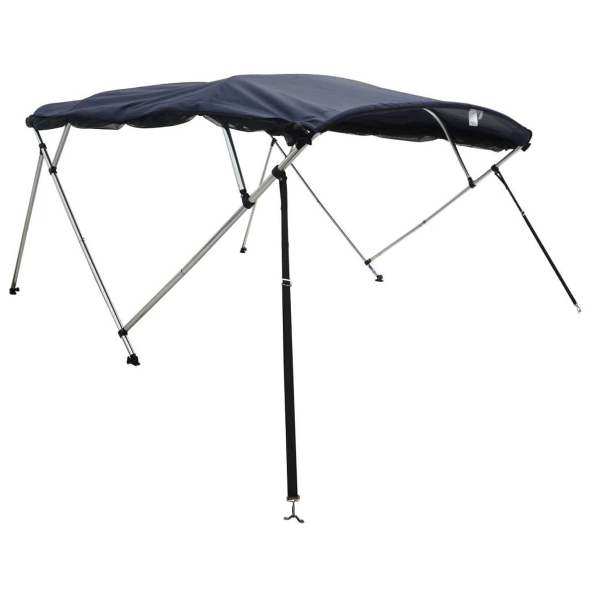 VIDAXL Toit bimini a 4 arceaux parois en maille 243x(200-213)x137 cm