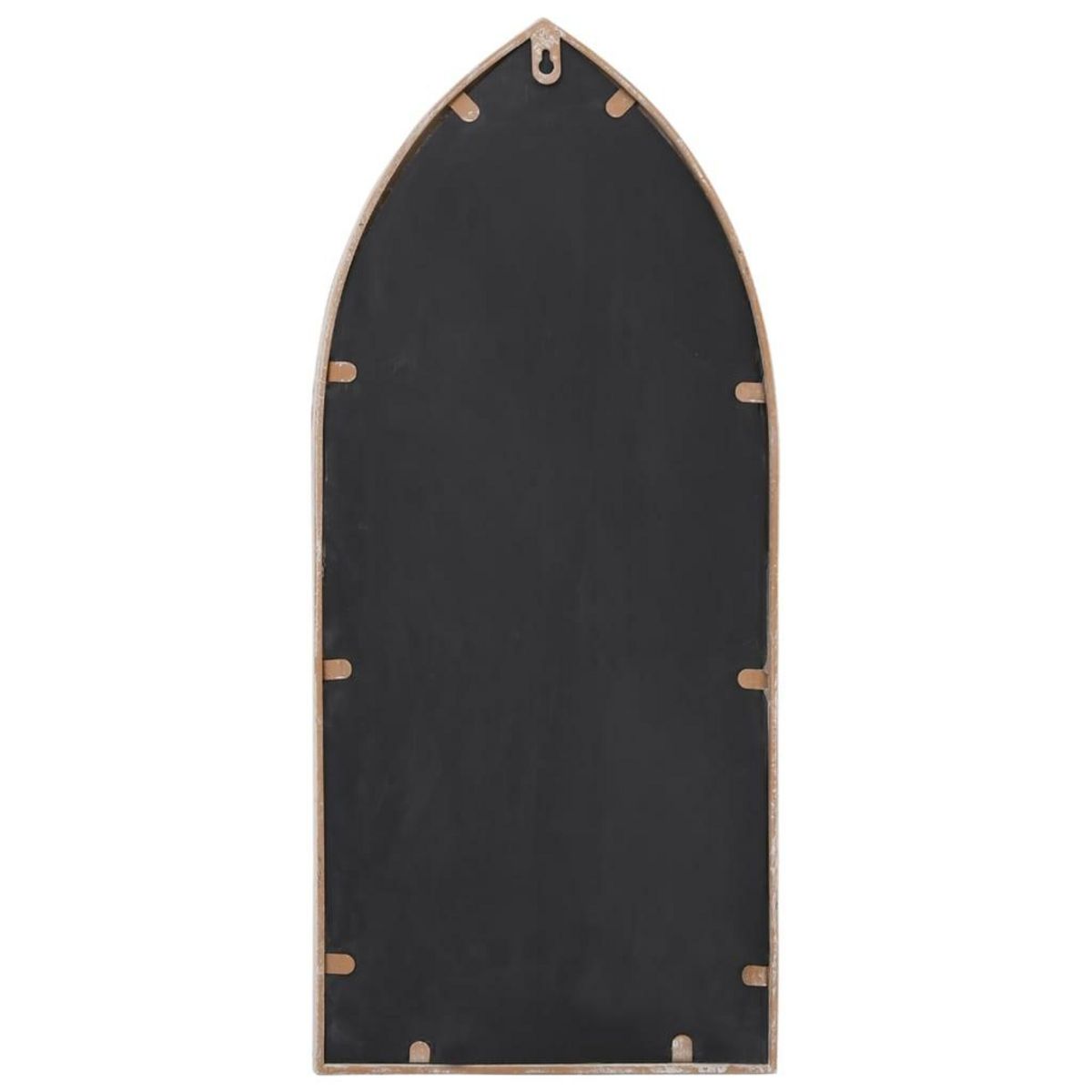 VIDAXL Miroir de jardin Sable 70x30 cm Fer pour utilisation exterieure