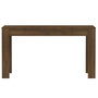 Voir la diapositive 3 : VIDAXL Table a dîner Chene marron 140x74,5x76 cm Bois d'ingenierie