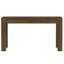 Voir la diapositive 3 : VIDAXL Table a dîner Chene marron 140x74,5x76 cm Bois d'ingenierie