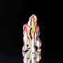 Voir la diapositive 5 : Paris Prix Statuette Déco Gorille  Rainbow  24cm Multicolore