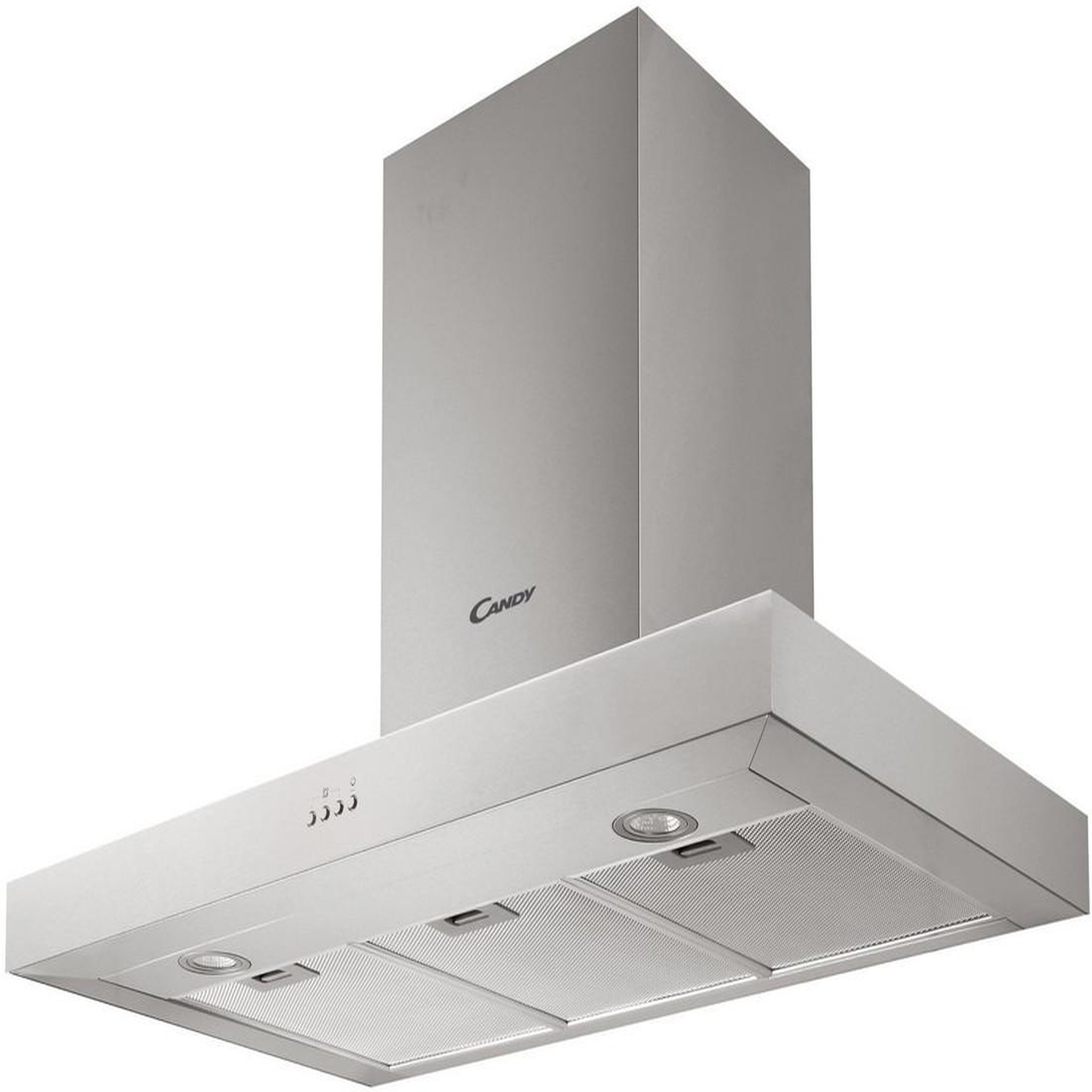Candy Hotte décorative murale 90cm 65db 571m3/h inox - cmb955x