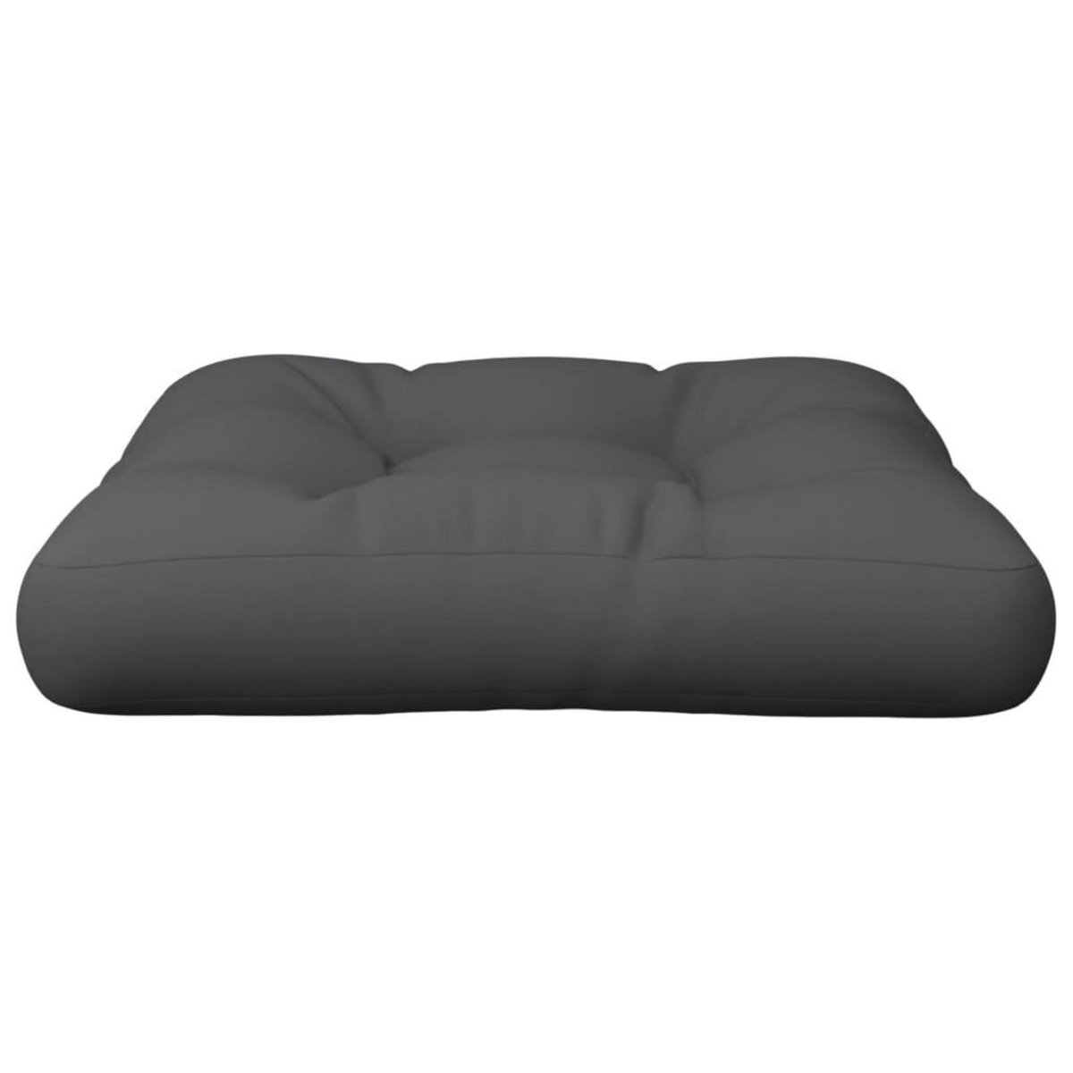 VIDAXL Coussin de palette anthracite 58x58x10 cm tissu