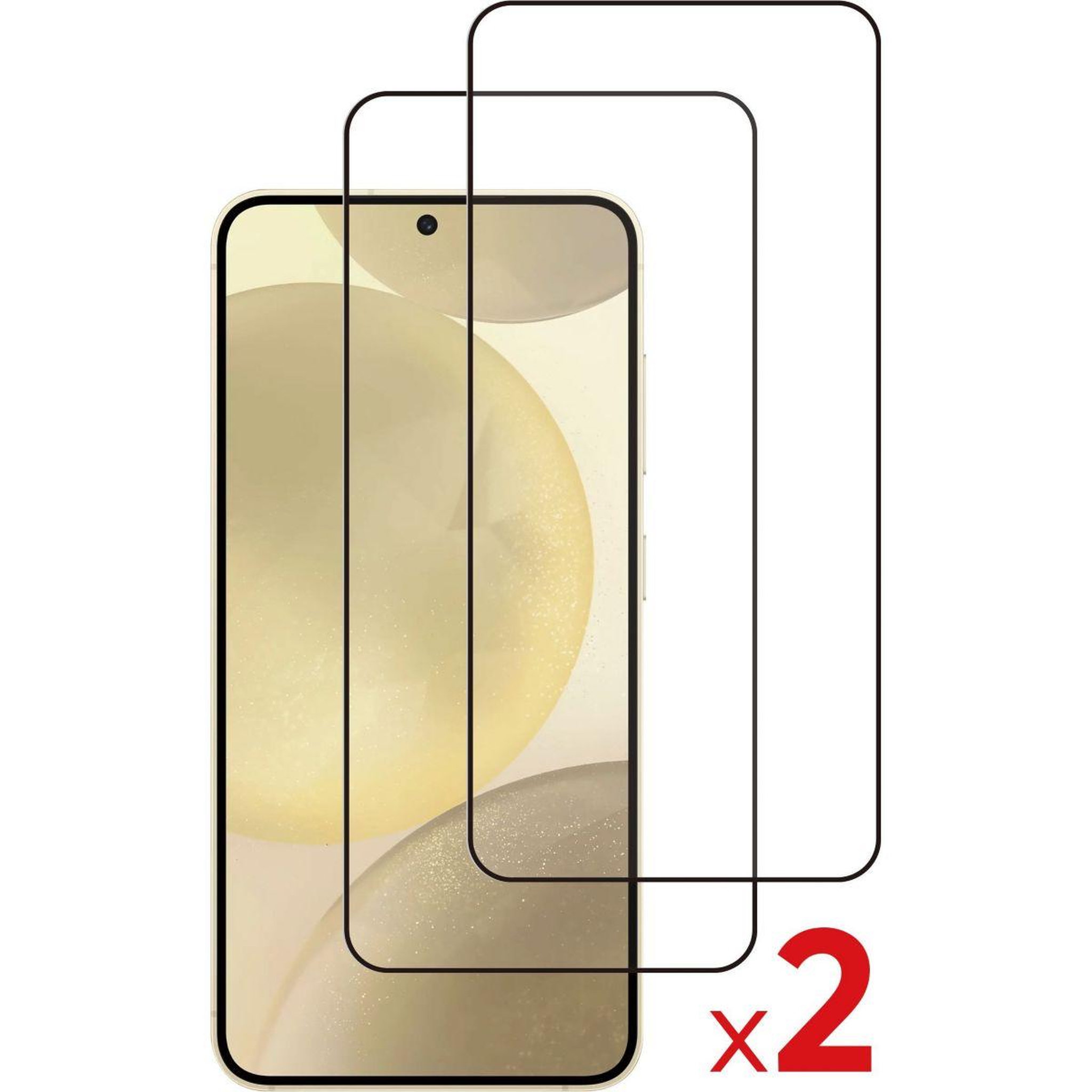 ESSENTIEL B Protège écran samsung s25+ verre trempé x2