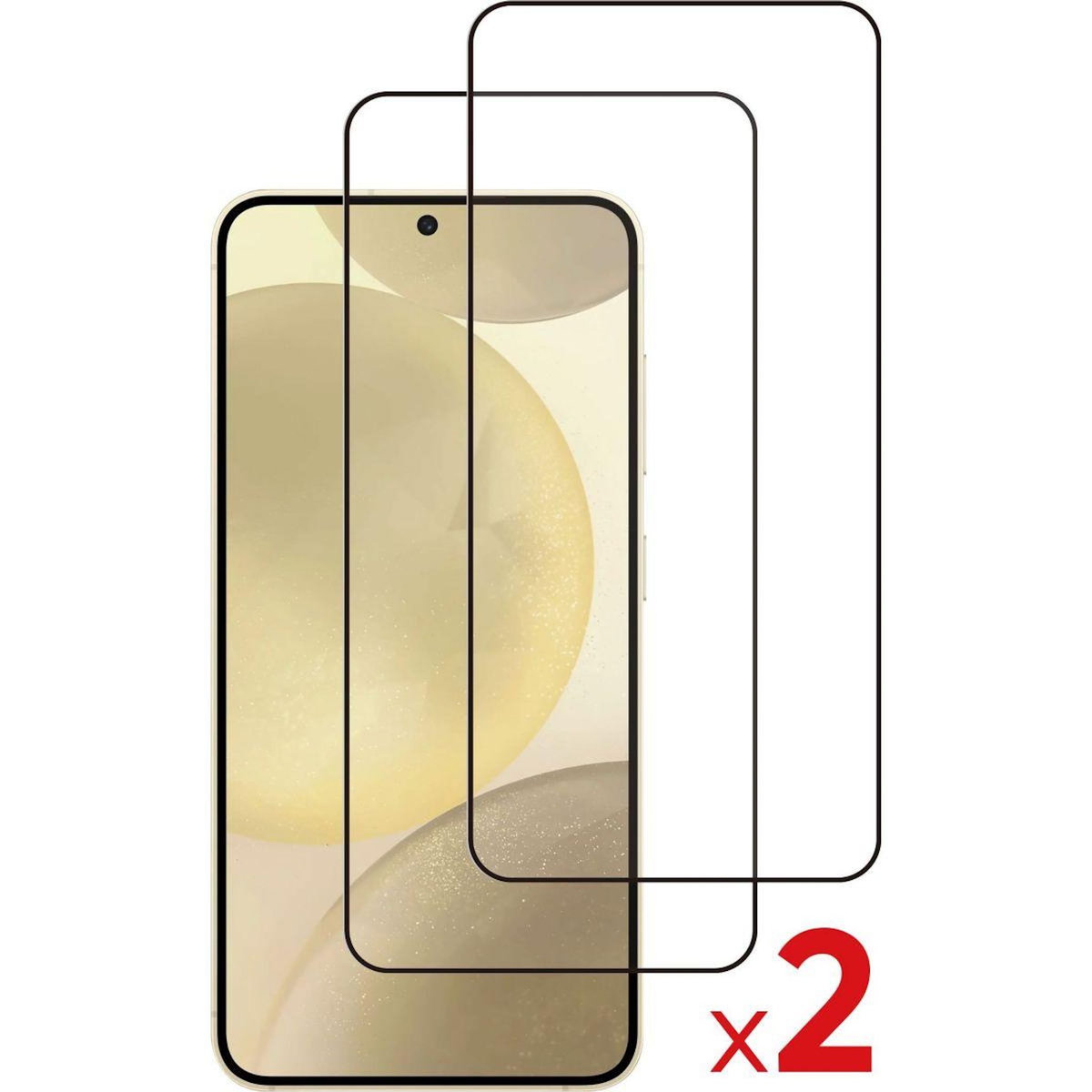 ESSENTIEL B Protège écran Samsung S25+ verre trempé x2