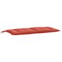 Voir la diapositive 5 : VIDAXL Coussins de banc de jardin lot de 2 rouge melange tissu
