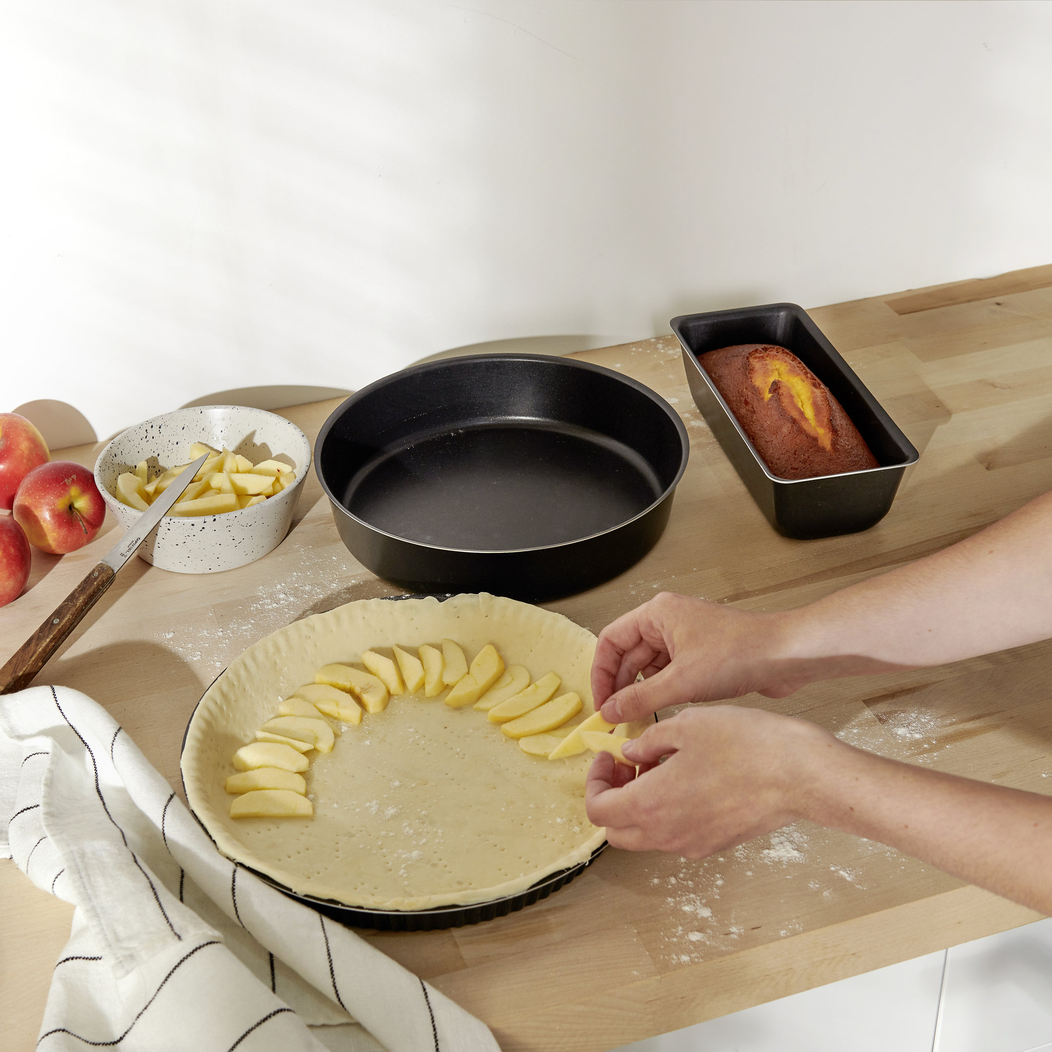 Voir la diapositive 2 : TEFAL Moule à tarte ULTIMATE 27 cm