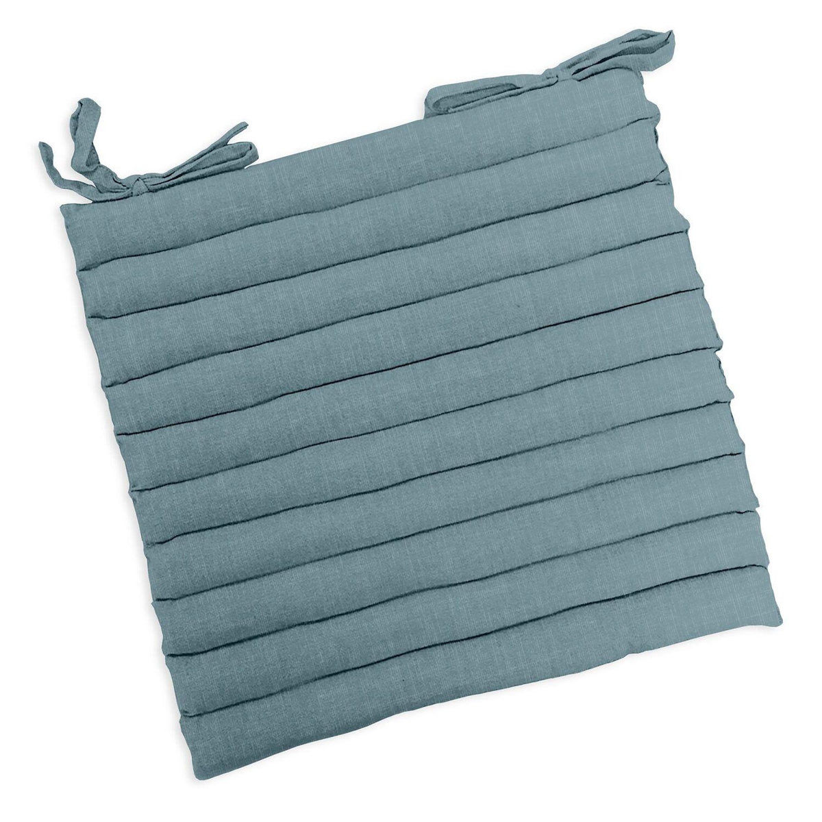 Home collection Assise roulée 100%coton finition chambray cabane de la plage