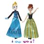 Voir la diapositive 1 : HASBRO Pack de 2 figurines couronnement Anna et Elsa