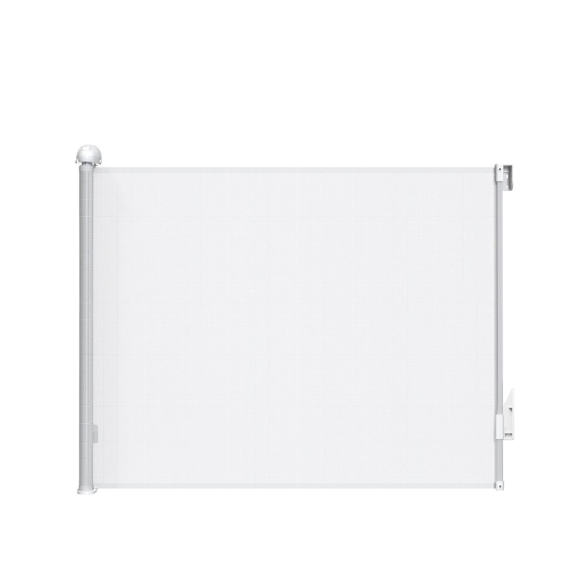 WEBABY Barrière de sécurité bébé sur enrouleur - Blanc 130 cm - dès 24 mois