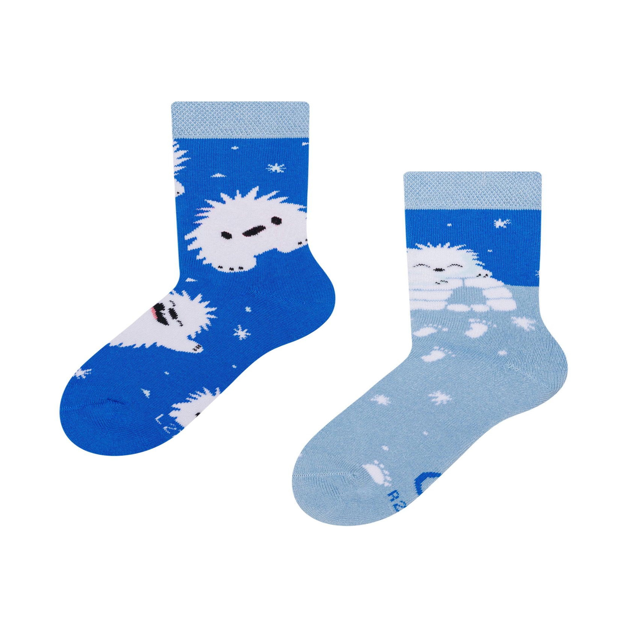 DEDOLES Chaussettes chaudes enfants petit yéti