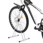 Voir la diapositive 2 : VIDAXL Support de vélo au sol autoportant pour 1 vélo acier galvanisé