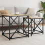 Voir la diapositive 1 : VIDAXL Tables basses gigognes 2 pcs chene sonoma bois d'ingenierie